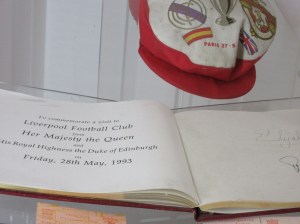 Queen Elizabeth at Liverpool