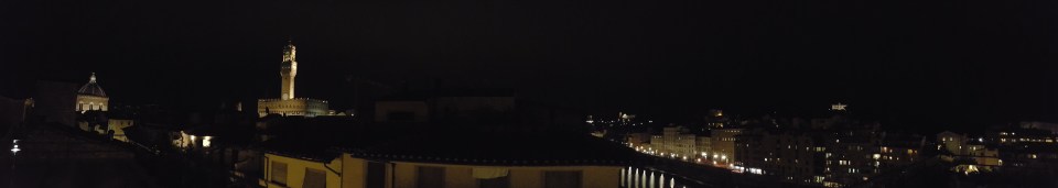 view from La Terrazza Continentale