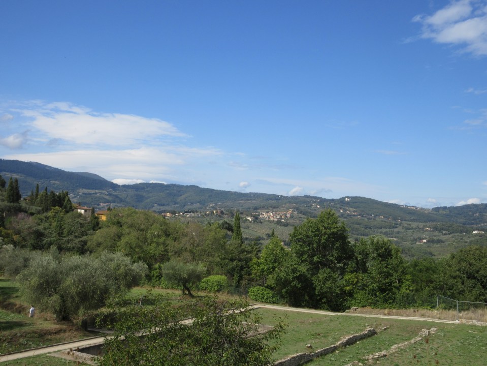 Fiesole views Florence