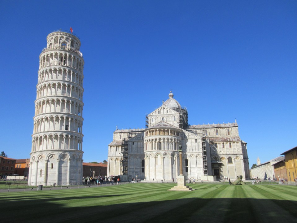 Leaning tower of Pisa