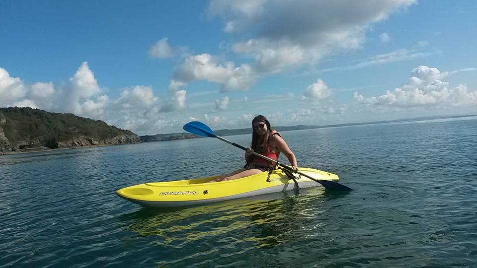 Kayaking in Tenby