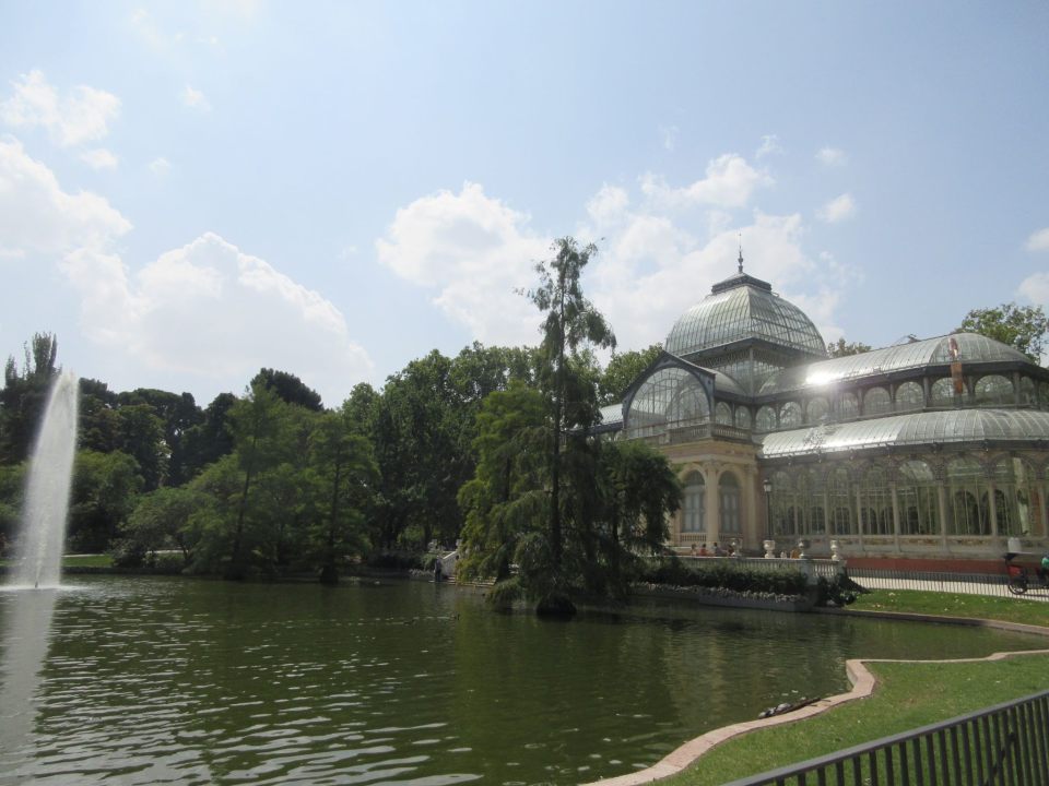 Glasshouse at Retiro Park, Madrid