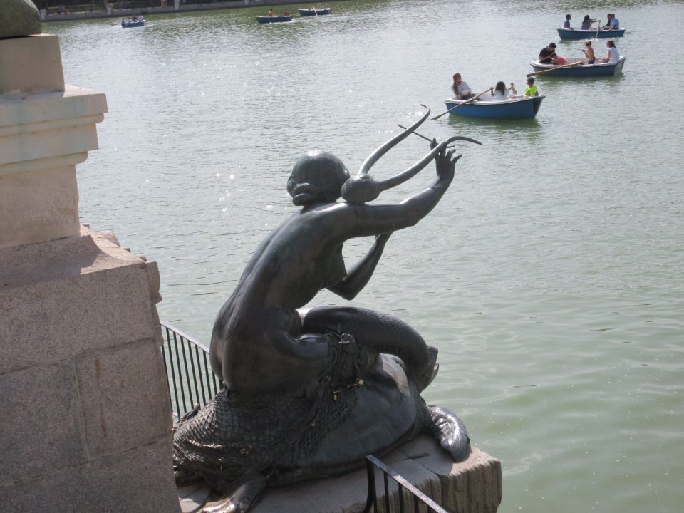 Lake at Retiro Park