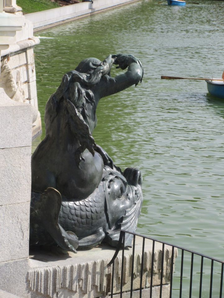 Lake at Retiro Park, Madrid