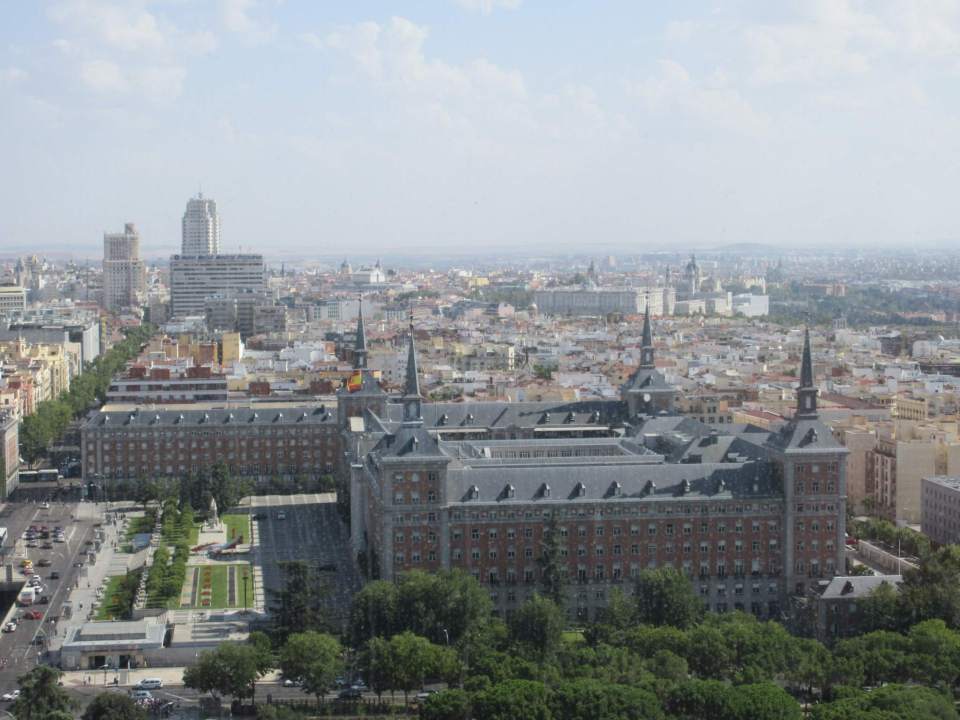 View from Faro de Moncloa