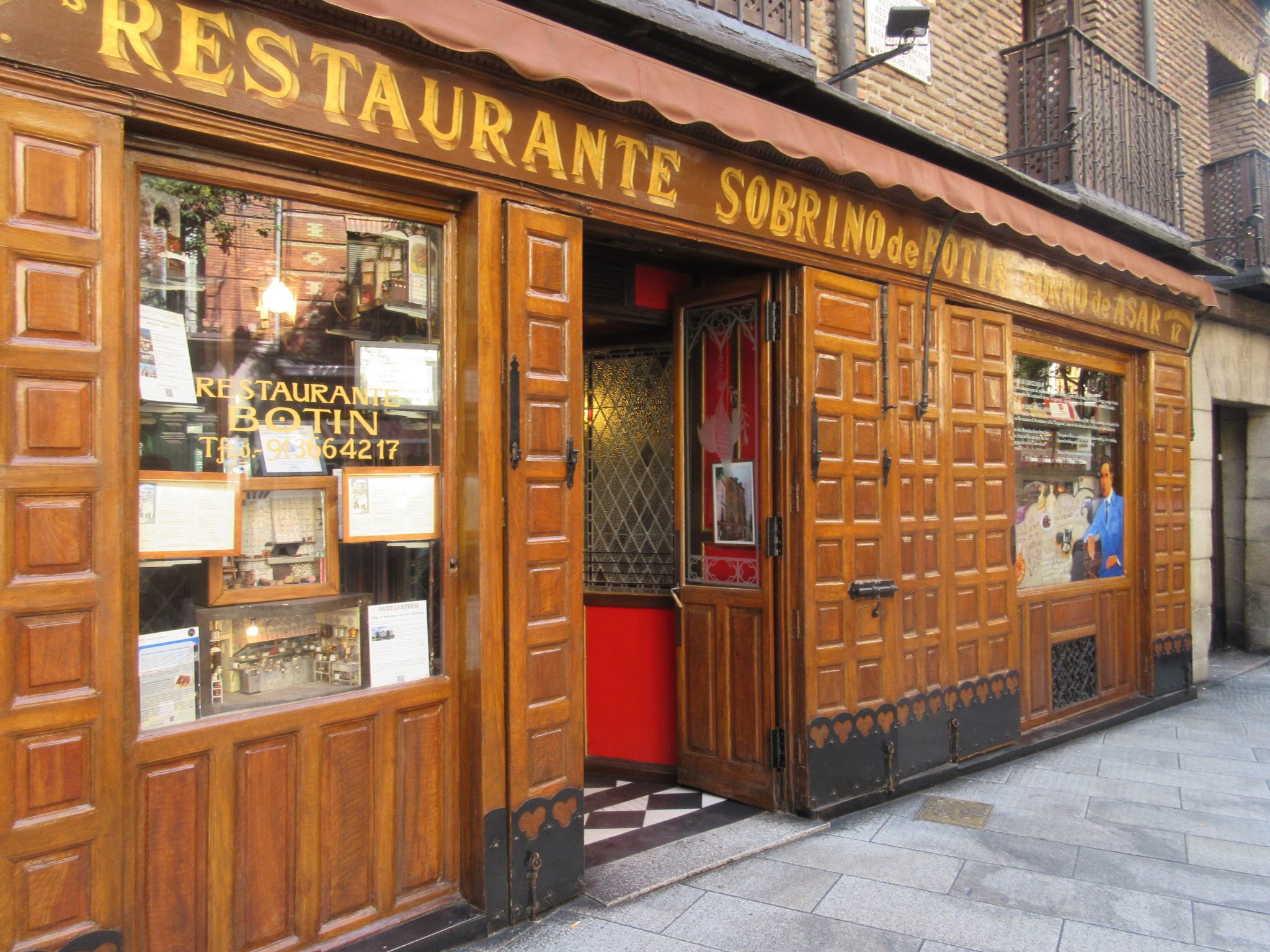 World's Oldest Restaurant, Madrid