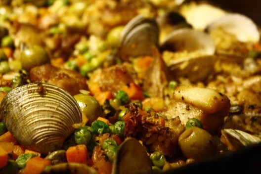 paella seafood