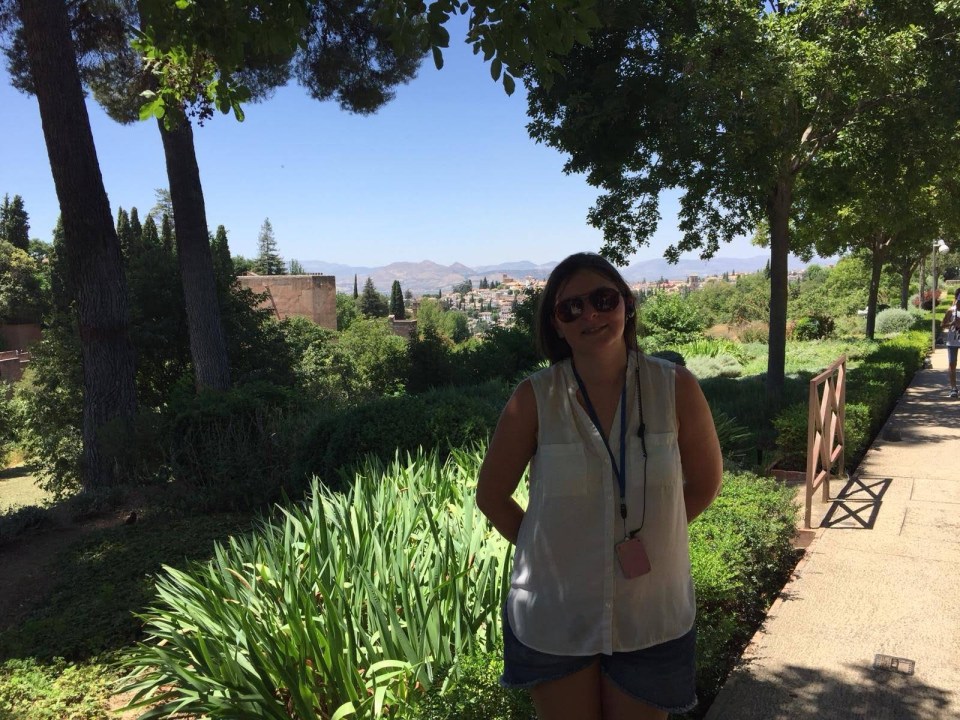 me at generalife gardens alhambra granada
