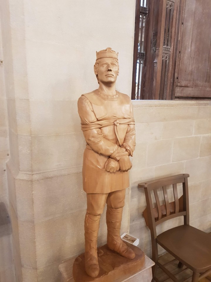 St Edmund at Bury St Edmund Cathedral