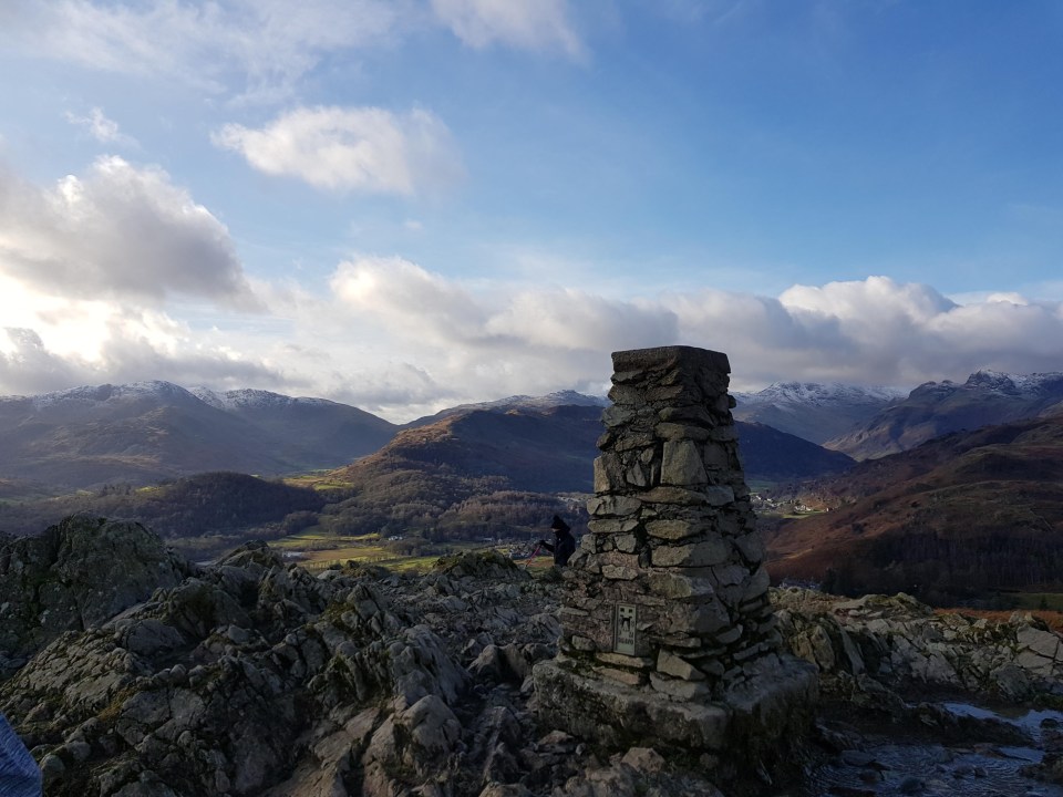 Top of Loughrigg Fell, Lake District