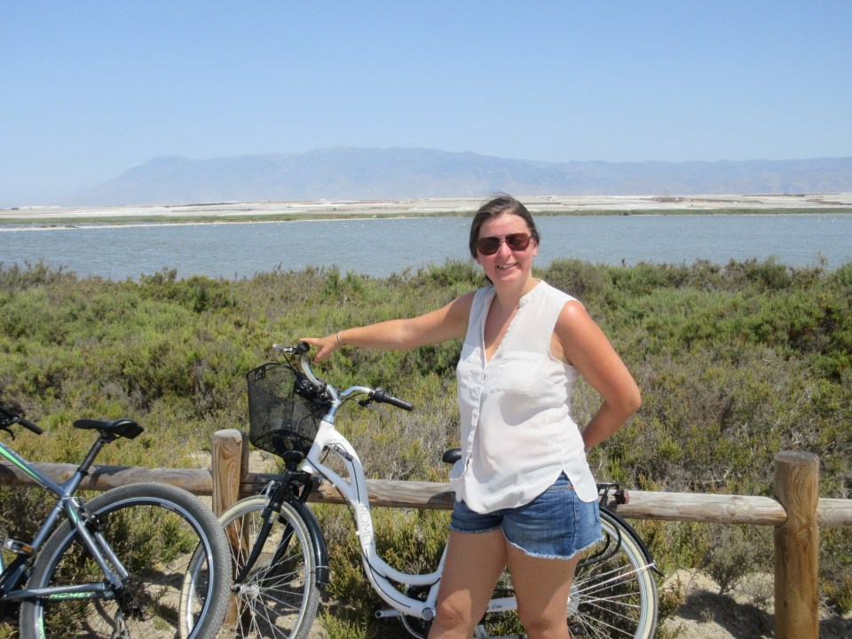 sabinar reserve flamingos near las marinas
