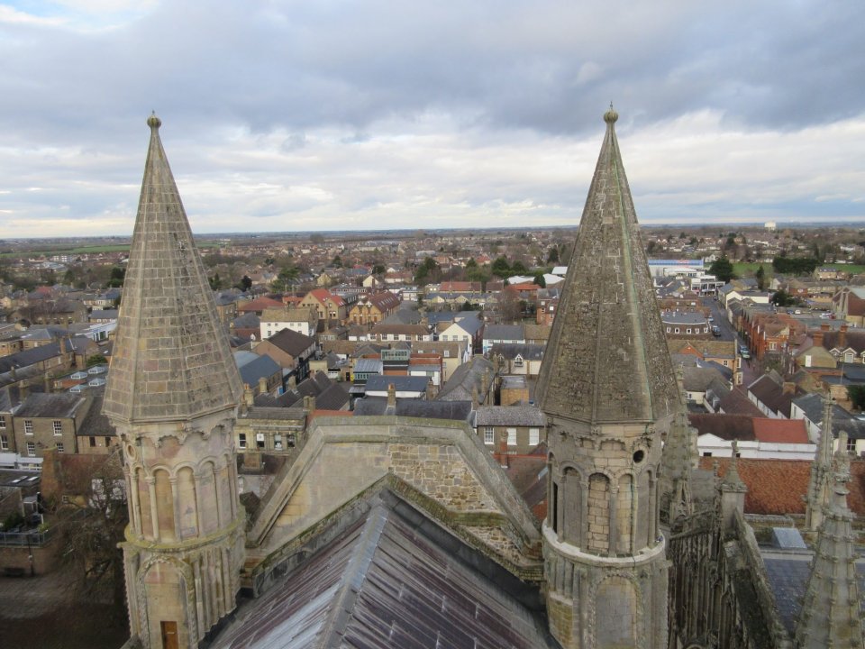 ely cathedral tower tour view