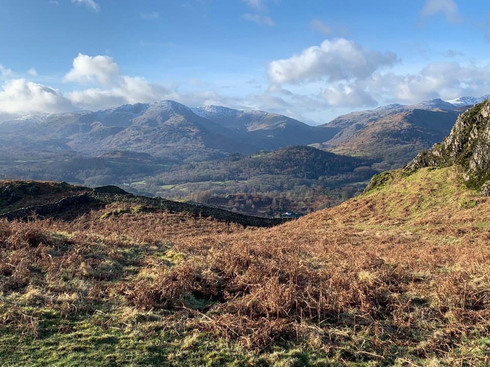 Loughrigg Fell walk, Lake District