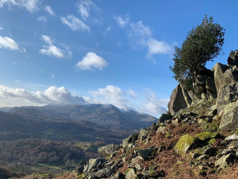 Loughrigg Fell walk, Lake District