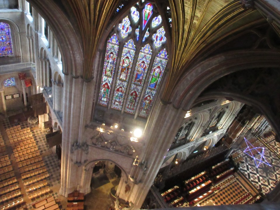 ely cathedral tower tour view