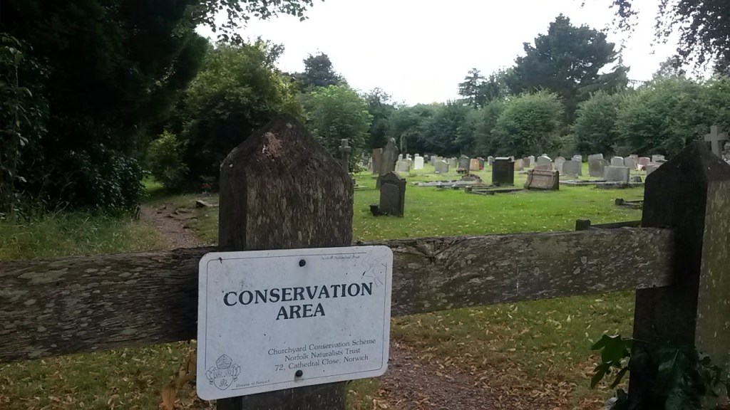 Cemetery conservation area