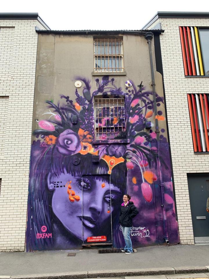 Mural wall in Brighton