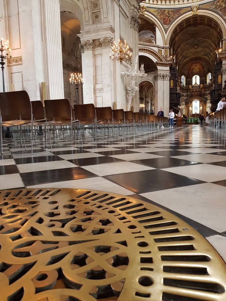 Nave at St Paul's Cathedral, London