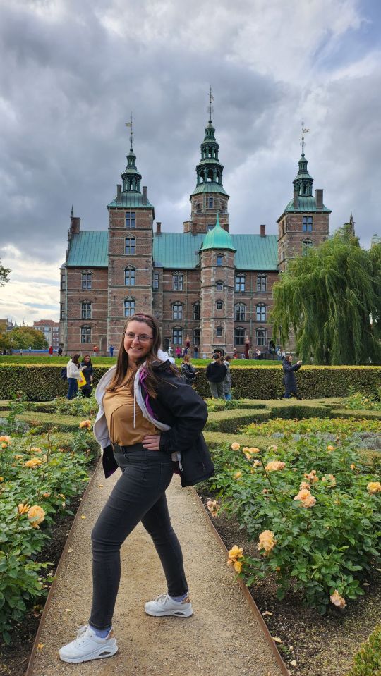 Me at Copenhagen Rosenborg Castle