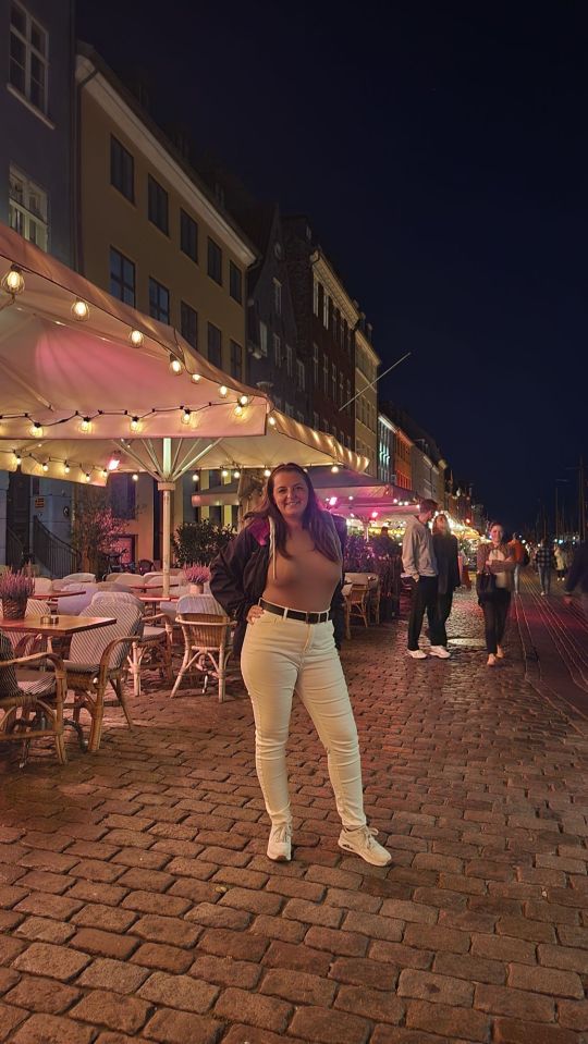 Me in Copenhagen Harbour Night